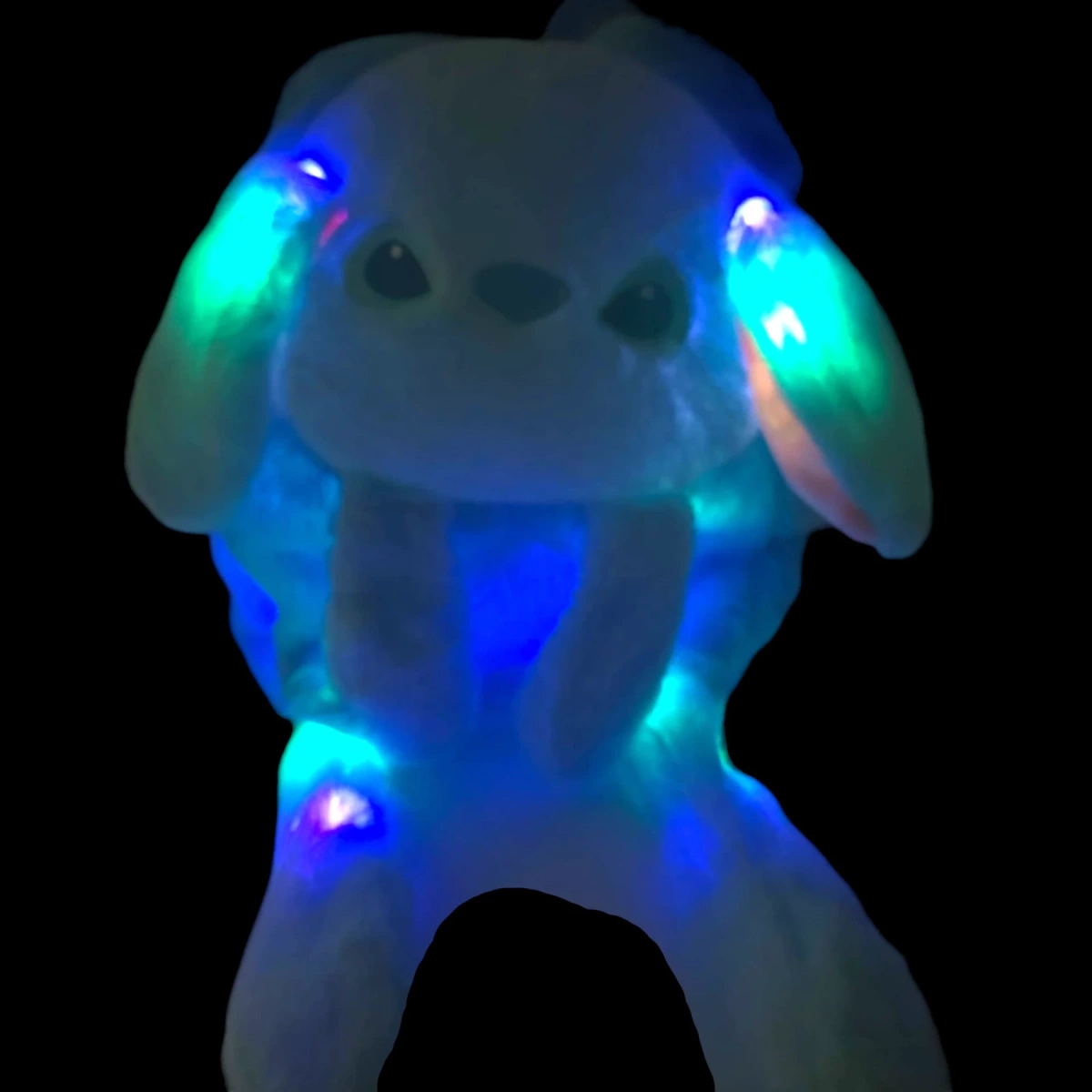 PLECAK DZIECIĘCY KRÓLICZEK JEDNOKOMOROWY ŚWIECĄCY LILO STICH RUCHOME USZY