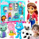 KOCI DOMEK GABI ZESTAW 6 FIGUREK  KOTKI Z BAJKI FIGURKA GABBY'S DOLLHOUSE