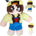 MASKOTKA MINECRAFT Z GRY ŻÓŁTY STEVE LUDZIK DUŻA PRZYTULANKA Z GRY PLUSZ