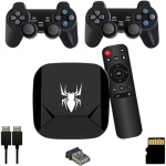 KONSOLA RETRO 2 PADY GRA TELEWIZYJNA PILOT ANDROID TV GRY SERIALE HDMI 4K