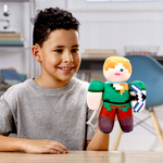 MINECRAFT PLUSZOWA MASKOTKA Z GRY LUDZIK ALEX RYCERZ DUŻA PRZYTULANKA 30 CM