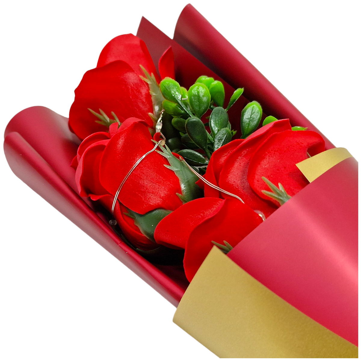 WIECZNA RÓŻA W PUDEŁKU ŚWIĘCĄCA FLOWER BUKIET RÓŻ NA PREZENT NA DZIEŃ MATKI