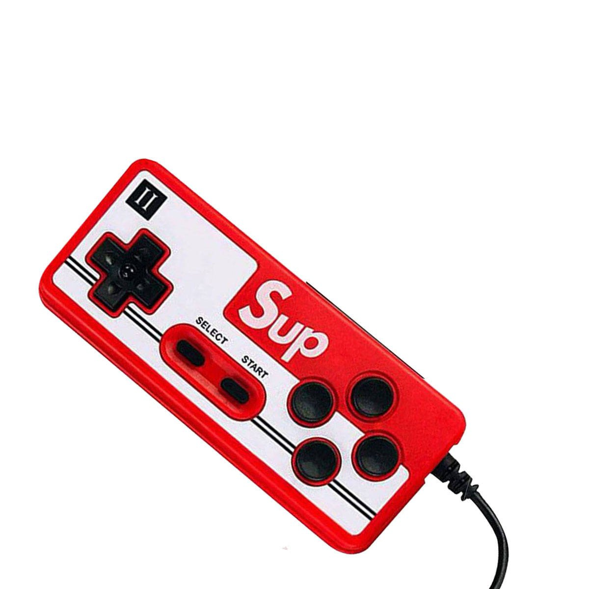 KONSOLA PRZENOŚNA RETRO MINI GAME BOX 400 GIER PAD + PAD TV KOLOROWE GIERKI