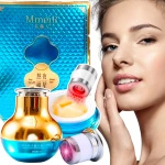 MMEIR LUKSUSOWY KREM POD OCZY Z KAWIOREM 50g+MASAŻER INTENSYWNA REGENERACJA