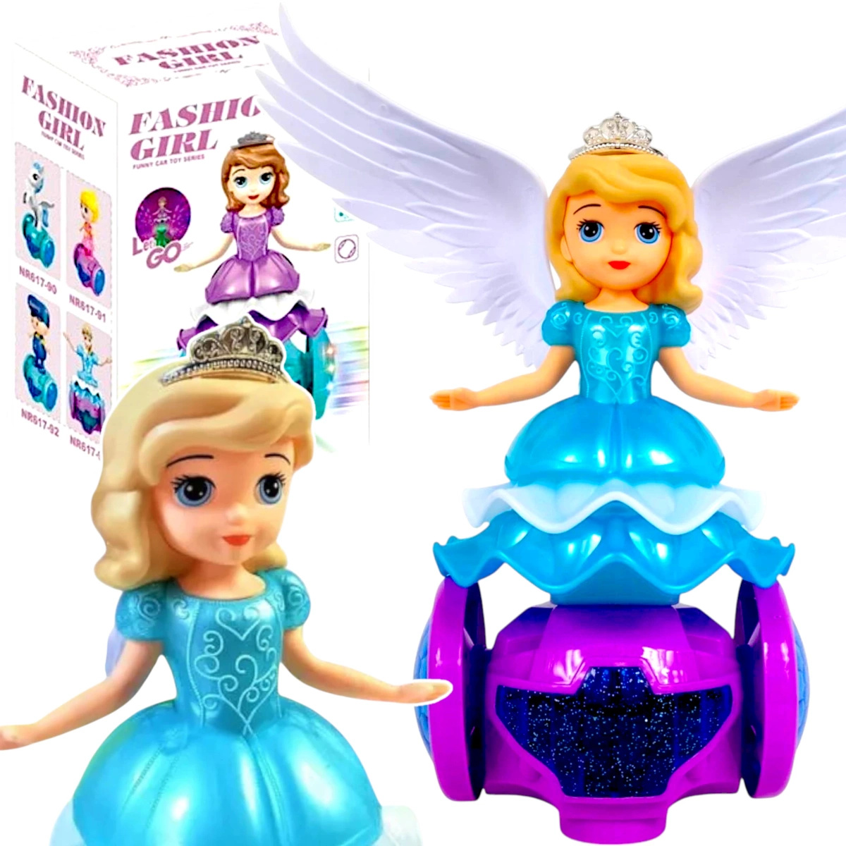 KRAINA LODU Jeżdżąca Lalka Elsa (światło , dźwięk)