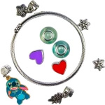 ZESTAW BIŻUTERII LILO I STITCH BRANSOLETKA Z ZAWIESZKAMI KREATYWNY PREZENT