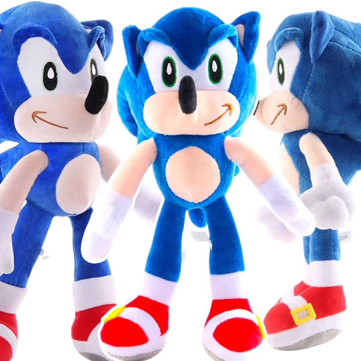 SONIC DUŻA PLUSZOWA MASKOTKA JEŹ JEŻYK 30CM MIĘKKI PRZYTULANKA Z BAJKI