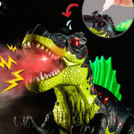 DINOZAUR T-REX ŚWIECI RYCZY CHODZI ZIEJE PARĄ XXL FIGURKA INTERAKTYWNA