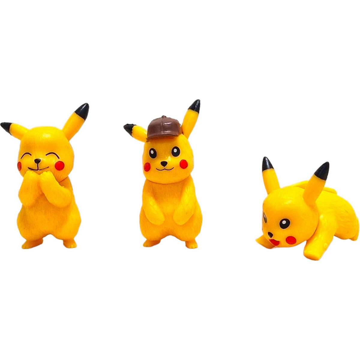 DUŻY ZESTAW FIGUREK POKEMON PIKACHU DUŻA FIGURKA Z BAJKI 5 SZTUK DO ZABAWY