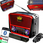 RADIO RETRO SOLARNE Z USB  TWOJE STYLOWE I FUNKCJONALNE CENTRUM MUZYCZNE