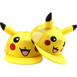 CZAPKA Z DASZKIEM POKEMON PIKACHU DUŻE USZY REGULOWANA DLA DZIECI FULL CAP