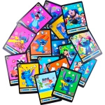 LILO I STICH Zestaw 2w1 Karty kolekcjonerskie 45 sztuk + Etui