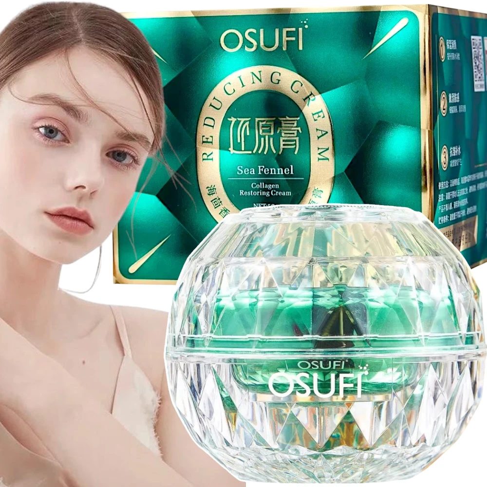 OSUFI KREM DO TWARZY Z KOPREM MORSKIM 50g REWITALIZACJA I NAWILŻENIE