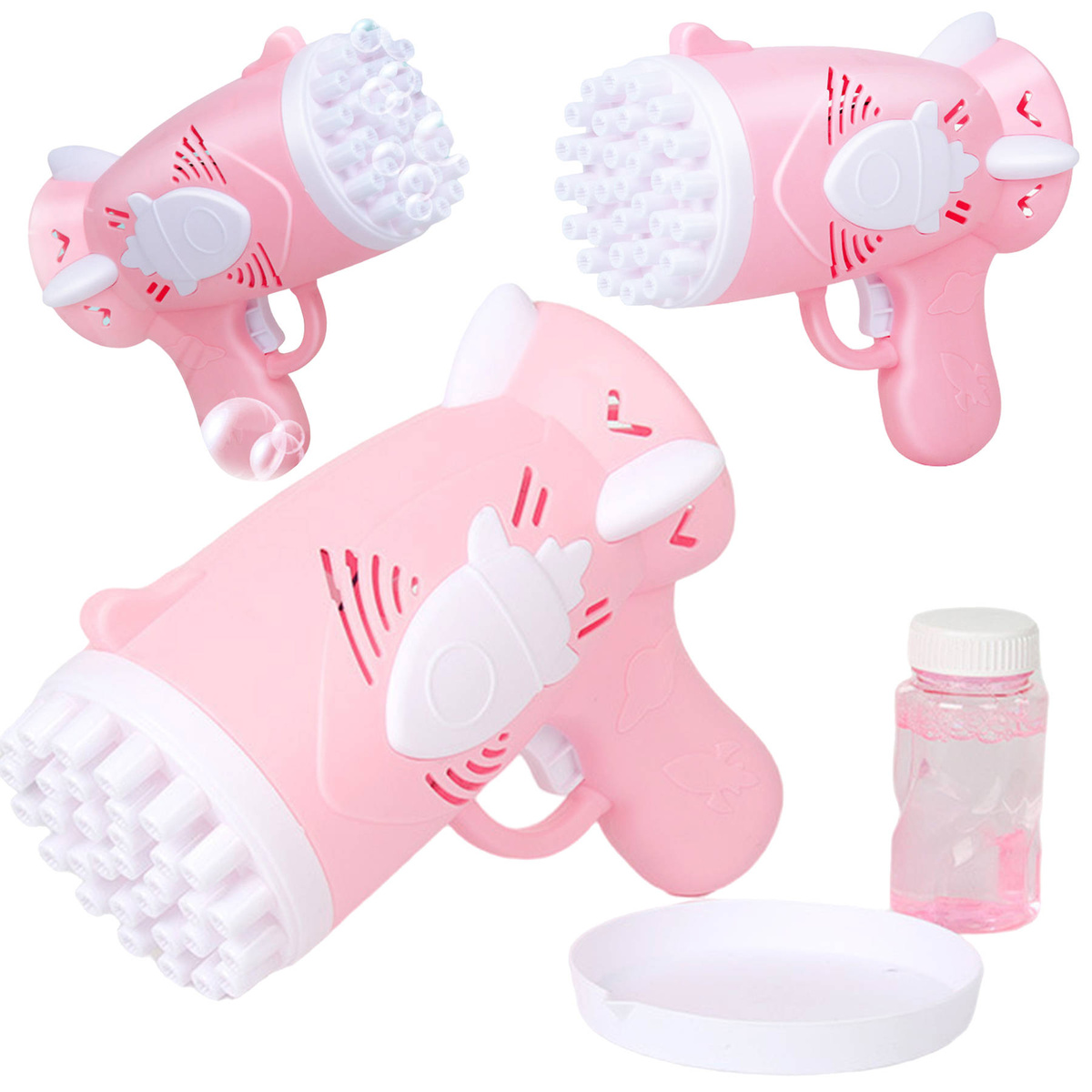 PISTOLET NA BAŃKI MYDLANE MASZYNKA DO BANIEK DUŻA WYRZUTNIA AKCESORIA PŁYN