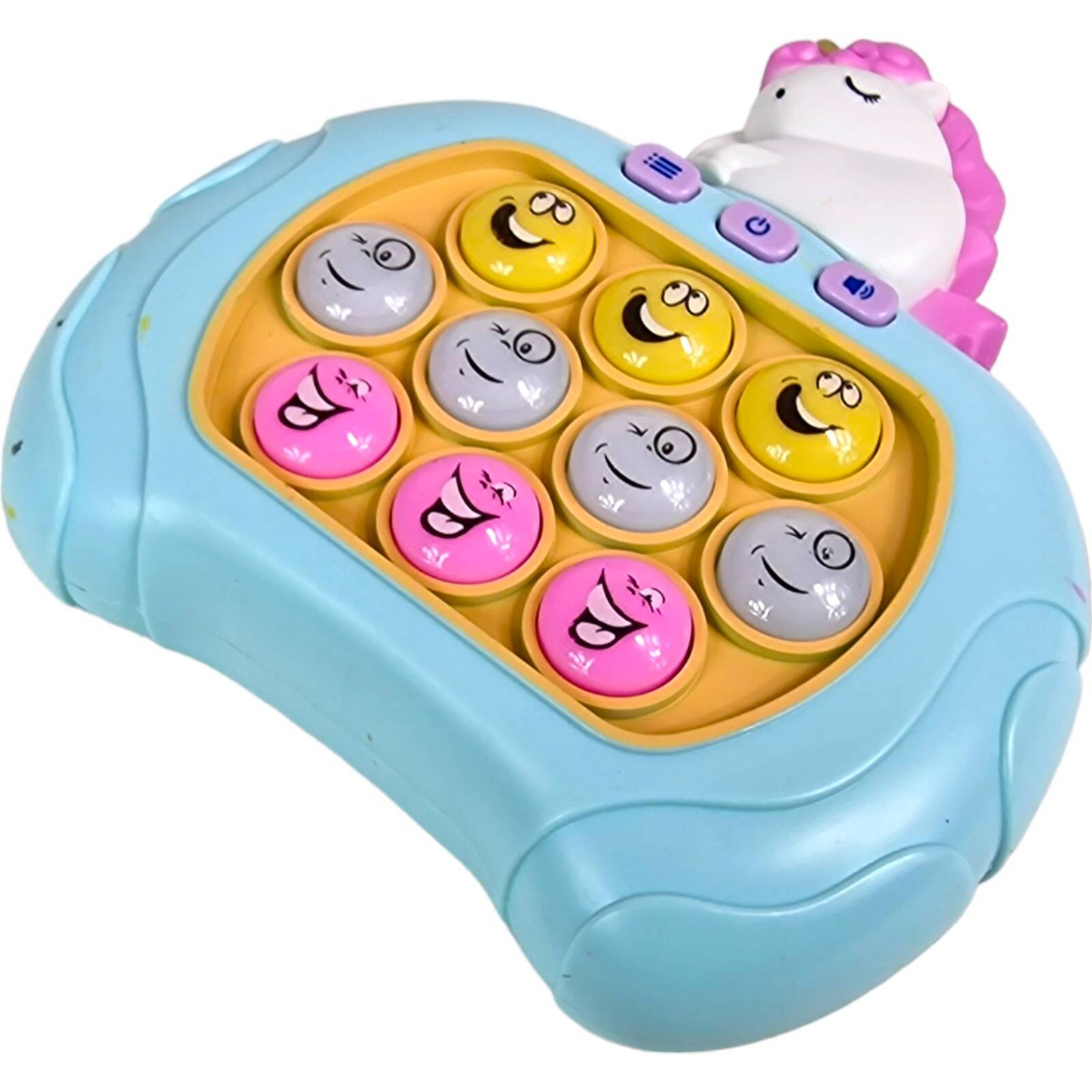 GRA ZRĘCZNOŚCIOWA POP IT DLA DZIEWCZYNKI ANTYSTRESOWA GIERKA 4w1 JEDNOROŻEC