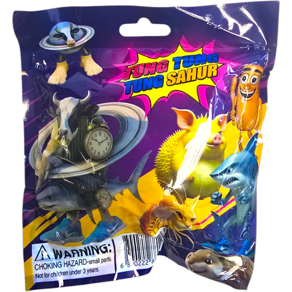 BRAINROT - Saszetka kolekcjonerska (3 karty + Figurka)