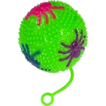 ŚWIECĄCA PIŁECZKA SENSORYCZNA Z GUMKĄ ANTYSTRESOWA PIŁKA ZABAWKA ŚWIECI LED