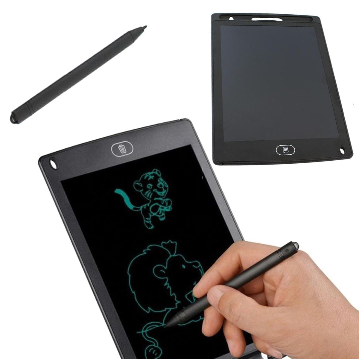 TABLET GRAFICZNY DO RYSOWANIA ZNIKOPIS TABLICA 8.5 RYSIK PODŚWIETLENIE LCD