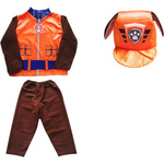 STRÓJ PSI PATROL ZUMA KOSTIUM PRZEBRANIE CZAPKA ROZMIAR M 110-116 NA BAL