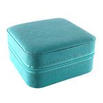 Zestaw do Robienia Bransoletek Koraliki Biżuterii Prezent Zawieszki Kuferek - NIEBIESKI