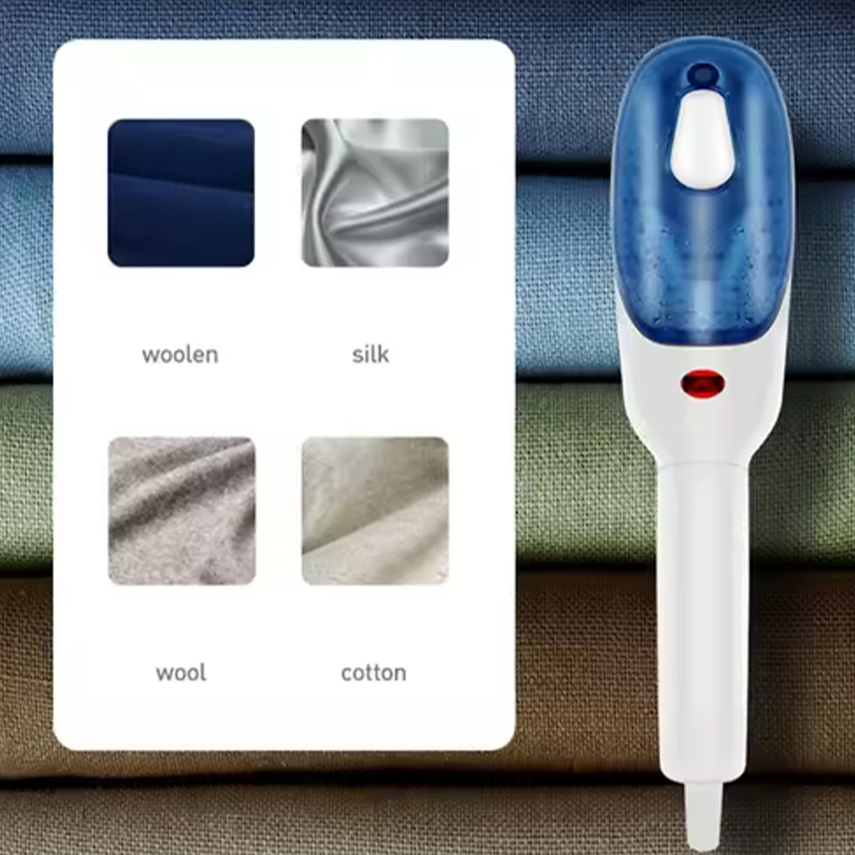 PAROWNICA DO UBRAŃ ŻELAZKO PAROWE SZYBKIE GRZANIE TURYSTYCZNA 770W  