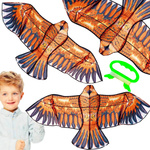 MEGA LATAWIEC ORZEŁ MOCNY DUŻY OGROMNY PTAK XXL 130 CM ODSTRASZACZ PTAKÓW