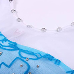 STRÓJ DLA DZIECI ELSA KRAINA LODU SUKIENKA KOSTIUM DŁUGA SUKNIA PRZEBRANIE