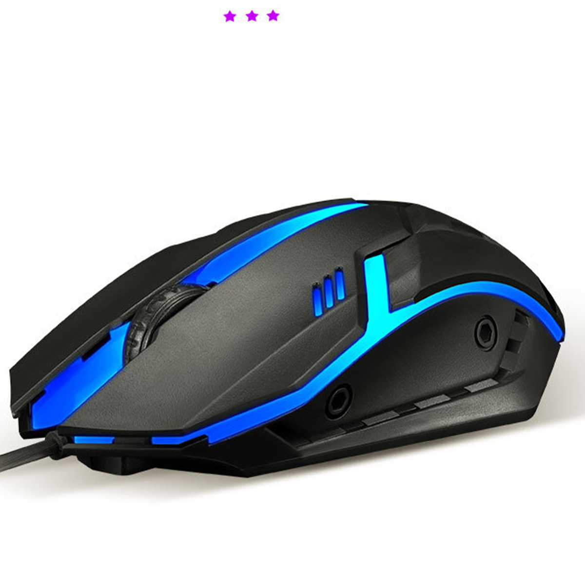 ZESTAW GAMINGOWY  PODŚWIETLANA KLAWIATURA  MYSZ RGB USB SZYBKOŚĆ I KONTROLA