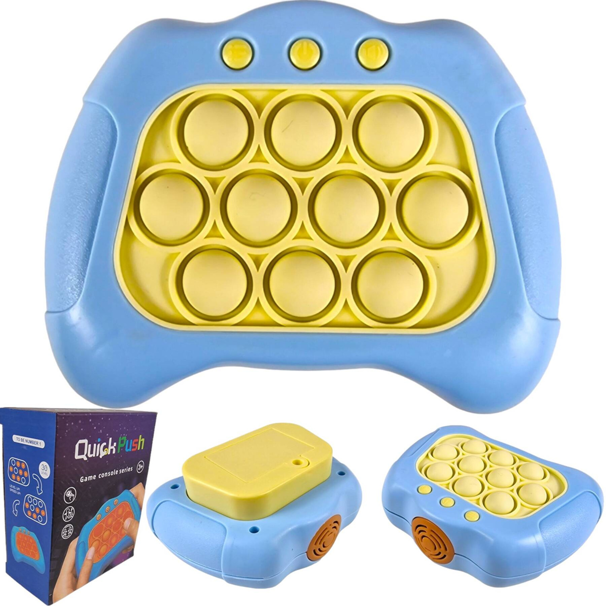 GRA ELEKTRONICZNA POPIT ZRĘCZNOŚCIOWA ANTYSTRESOWA DLA DZIEWCZYYNKI KONSOLA