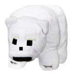 MINECRAFT DUŻA MASKOTKA Z GRY NIEDŹWIEDŹ POLARNY PLUSZOWA FIGURKA BIAŁY MIŚ