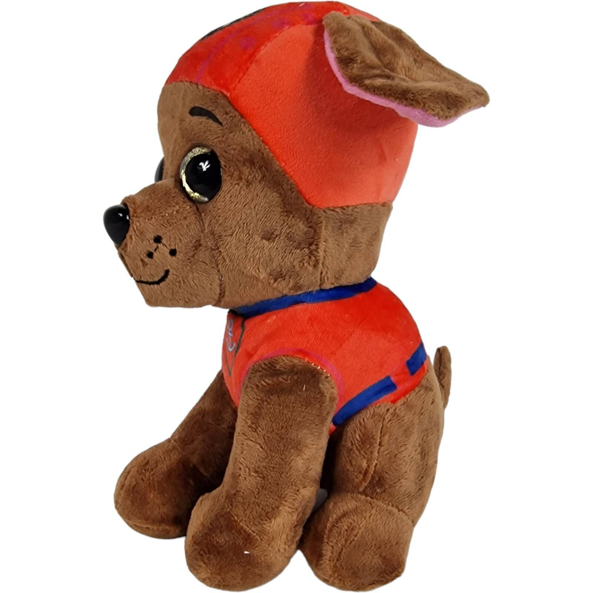 DUŻA MASKOTKA PSI PATROL ZUMA PRZYTULANKA PLUSZOWA BŁYSZCZĄCE OCZY PLUSZAK