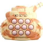 GRA ZRĘCZNOŚCIOWA POP IT ANTYSTRESOWA ELEKTRYCZNA KONSOLA CZOŁG GIERKA PUSH