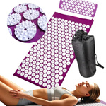 MATA DO AKUPRESURY DO MASAŻU Z KOLCAMI ZDROWOTNA RELAKSUJĄCA PODUSZKA TORBA