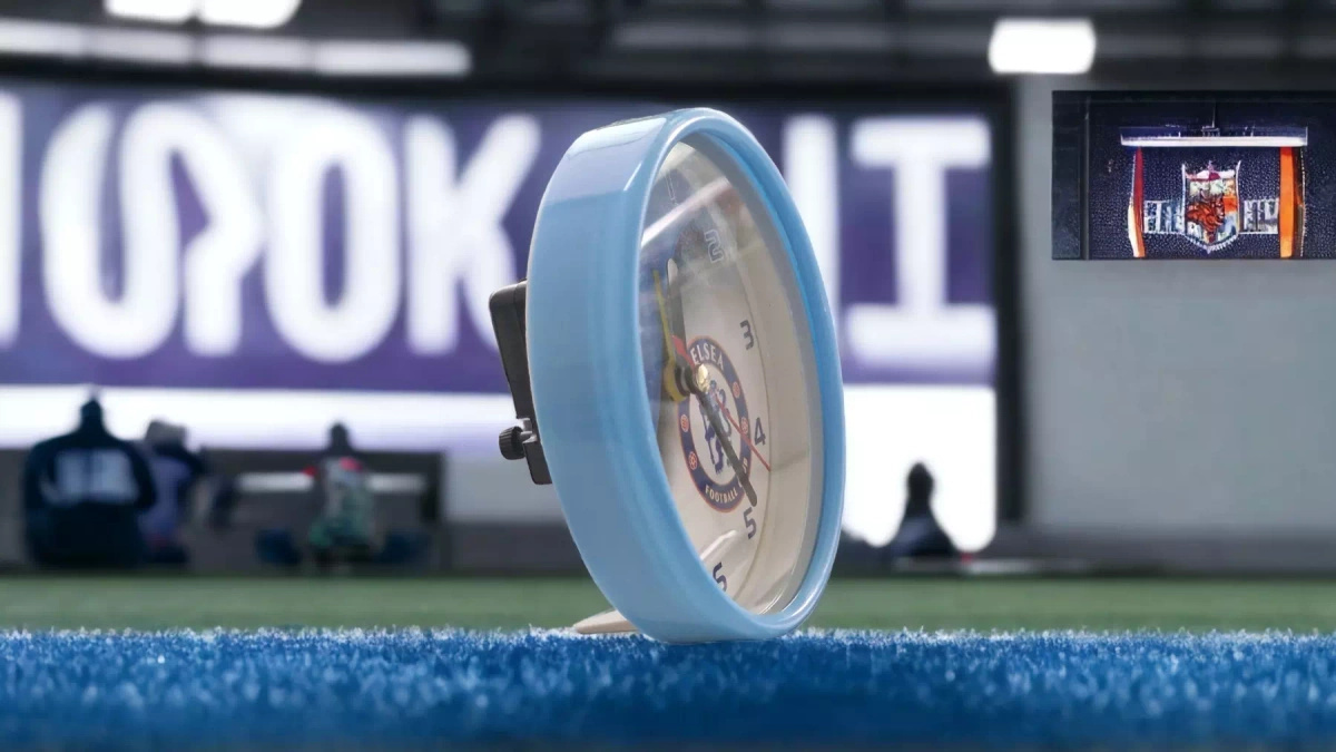 ZEGAREK KIBICA BUDZIK CICHY ZEGAR CHELSEA LONDYN FLA FANÓW FC CHELSEA 