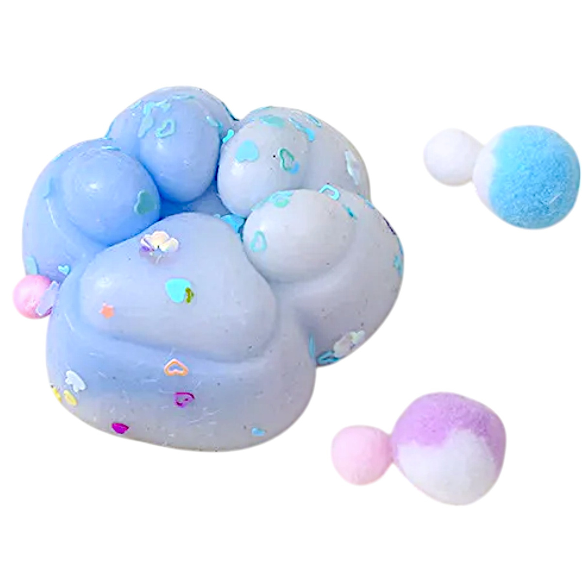 KOCIA ŁAPKA GNIOTEK ANTYSTRESOWY SENSORYCZNY FIDGET KOCIA ŁAPA SQUISHY PUSH