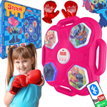 MUSIC BOXING MACHINE TARCZA TRENINGOWA MASZYNA BOKSERSKA BLUETOOTH STITCh