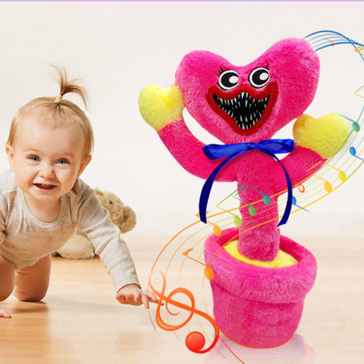 HUGGY WUGGY ŚPIEWAJĄCY TAŃCZĄCY WESOŁY KAKTUS MÓWI