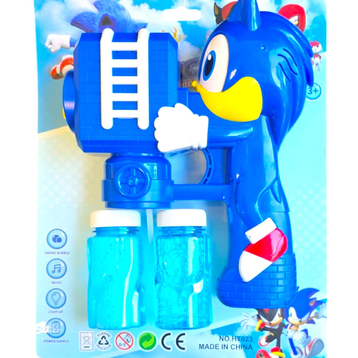 PISTOLET DO BANIEK MYDLANYCH SONIC AUTOMAT BAŃKI MYDLANE PŁYN SONIC JEŻYK