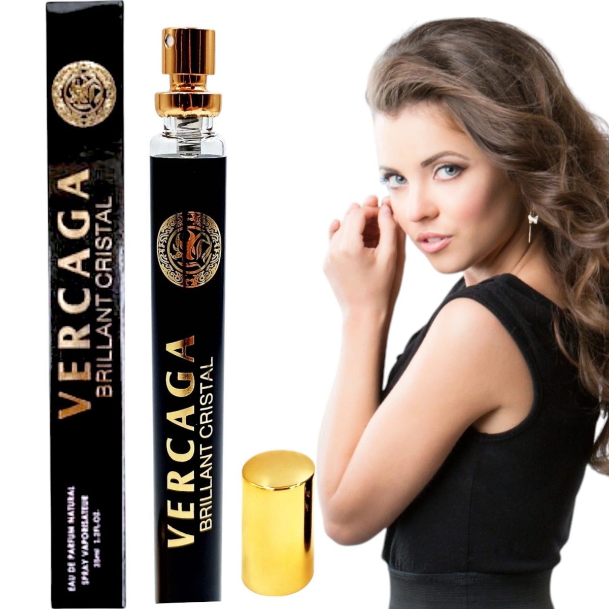 PERFUMY DLA KOBIET WERCAGA BRYLANT KRISTAL 35ml PERFUMETKA MINIATURKA