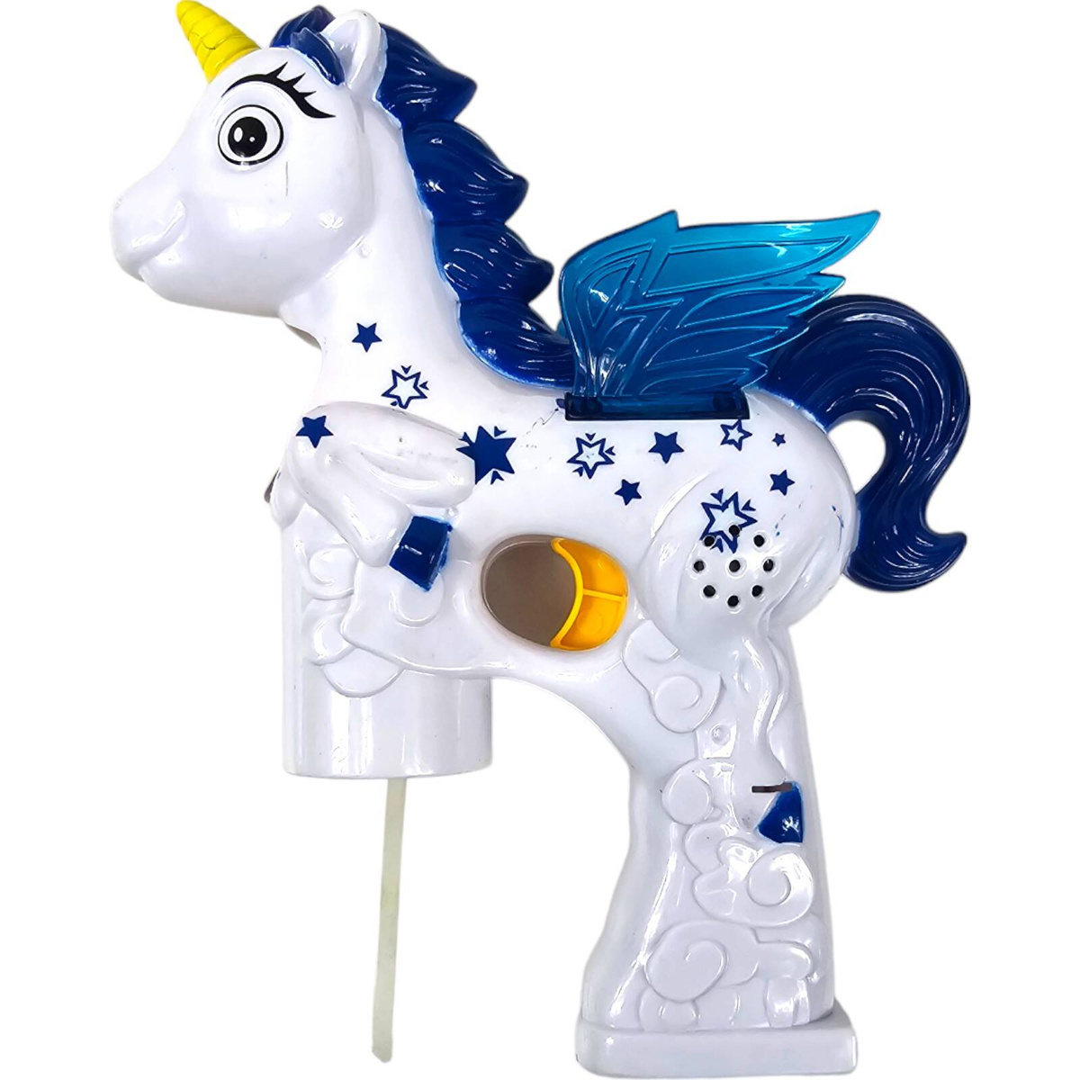 PISTOLET DO BANIEK DLA DZIEWCZYNKI JEDNOROŻEC + 2x PŁYN BAŃKI MYDLANE PEGAZ