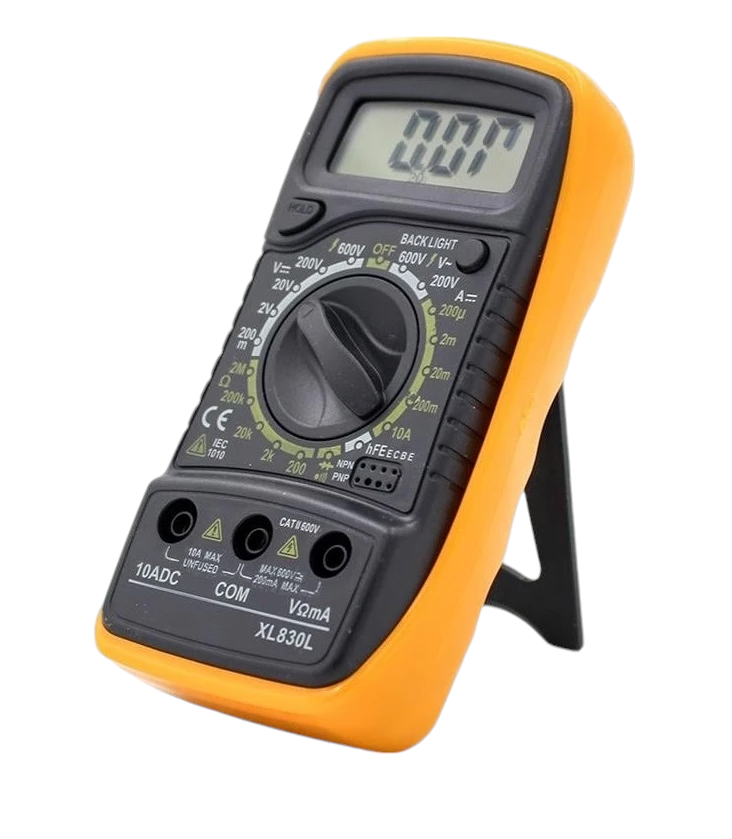 MIERNIK PRĄDU MULTIMETR CYFROWY LCD PROFESJONALNY ELEKTRYCZNY TESTER 