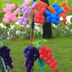 BALONY DO MODELOWANIA SKRĘCANIA DŁUGIE RURKI KOLOROWE FESTYN 100 SZTUK