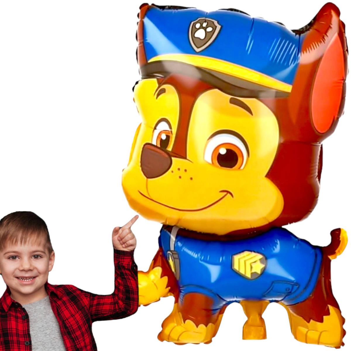 BALON FOLIOWY URODZINOWY 68cm PSI PATROL PIESEK CHASE NA URODZINY DZIECKA