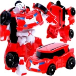 AUTO ROBOT TRANSFORMUJĄCY 2W1 SAMOCHÓD ROBOT POJAZD TRANSFORMUJE FIGURKA