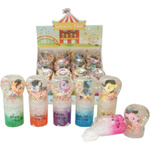 SLIME ZESTAW DO ROBIENIA GLUTÓW BROKATOWA W TUBIE GLUTY + FIGURKA KULECZKI