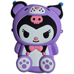 UROCZA TOREBKA DLA DZIEWCZYNKI KUROMI SILIKONOWA POJEMNA PORTFELIK KAWAII