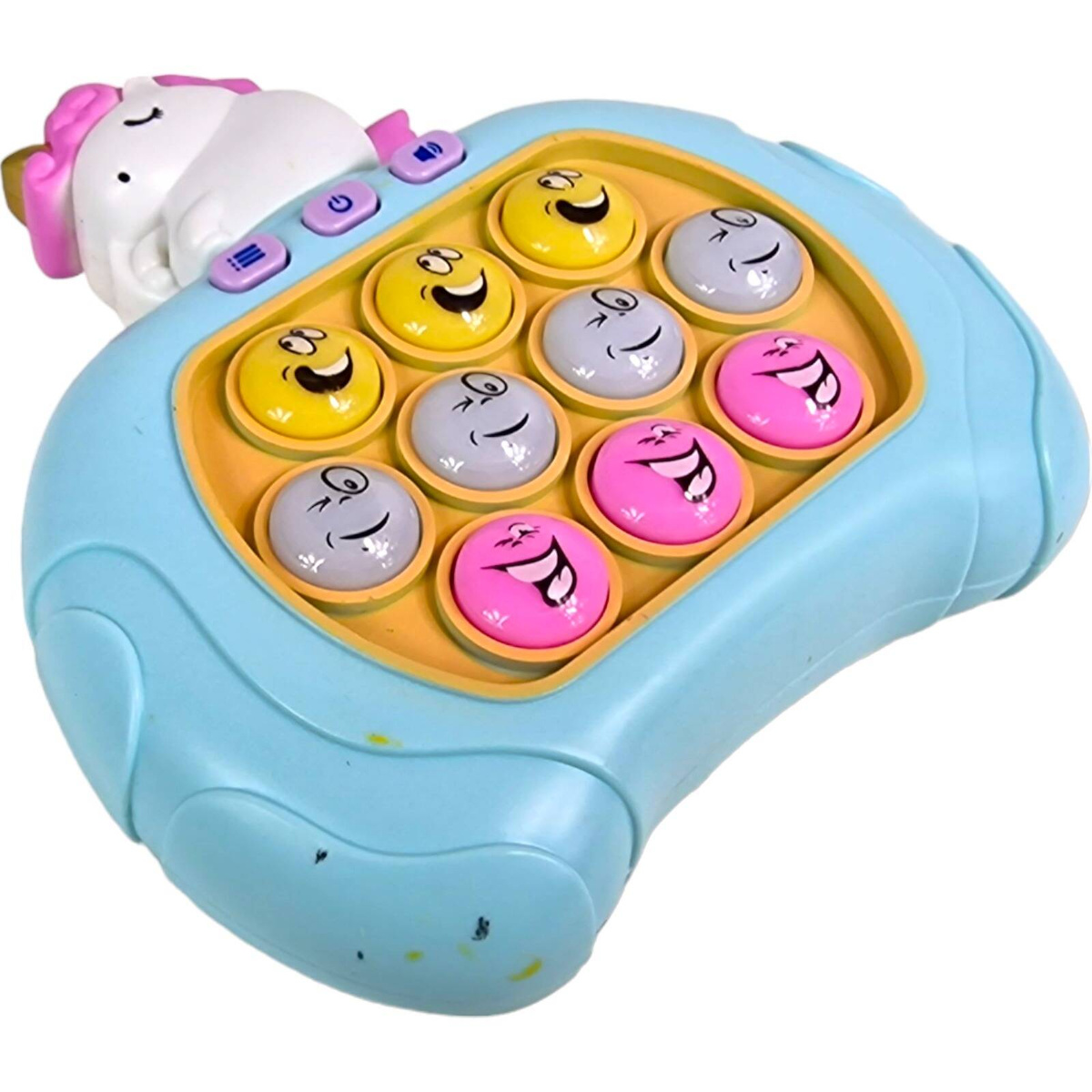 GRA ZRĘCZNOŚCIOWA POP IT DLA DZIEWCZYNKI ANTYSTRESOWA GIERKA 4w1 JEDNOROŻEC