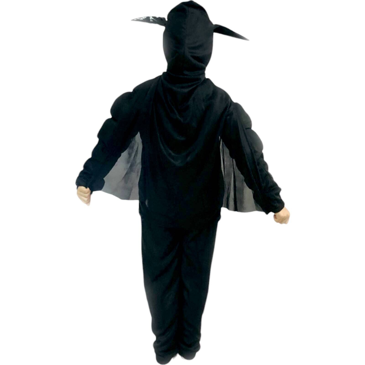 STRÓJ BATMAN PRZEBRANIE DLA CHŁOPCA NA BAL 3w1 GRUBY MIĘŚNIE MASKA KOSTIUM