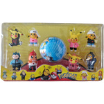 POKEMON ZESTAW FIGUREK 9 SZTUK FIGURKA NIESPODZIANKA KULA PIKACHU POKEBALL