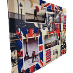 RAMKA NA 5 ZDJĘĆ MULTIFOTO KOLAŻ ANTYRAMA W STYLU URBAN MOTYW LONDYN PARYŻ